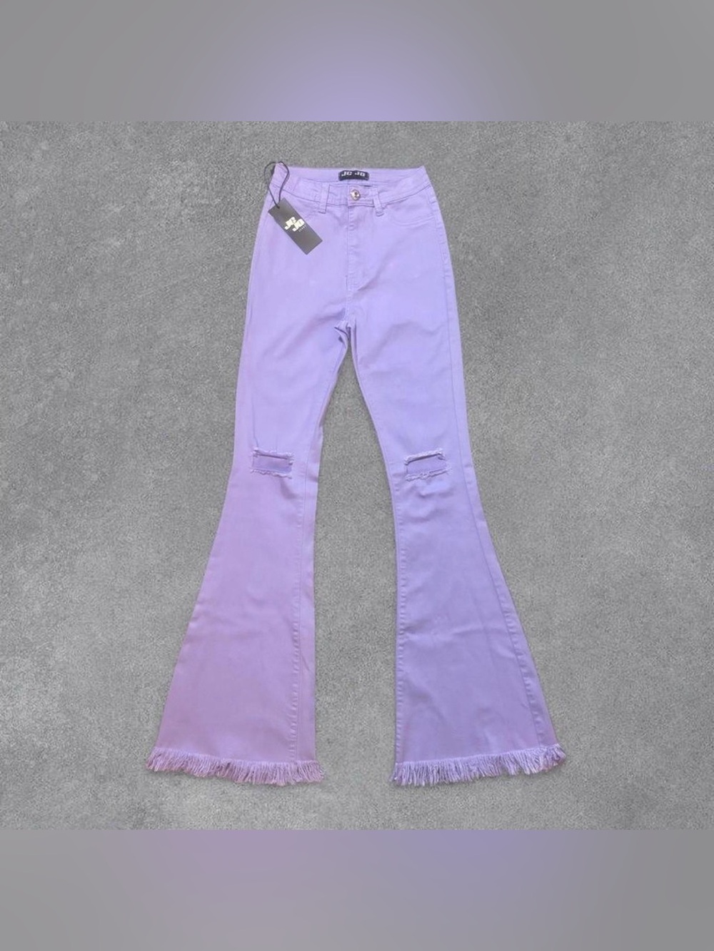 J.C. & J.Q. Lavender Flare Jeans